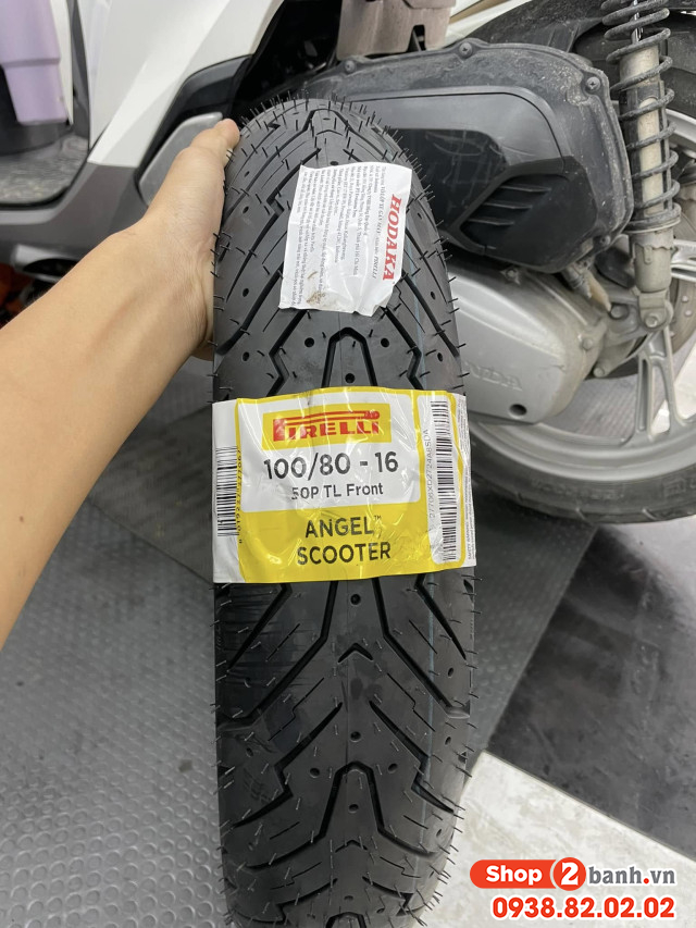 Vỏ pirelli 10080-16 angel scooter - 1