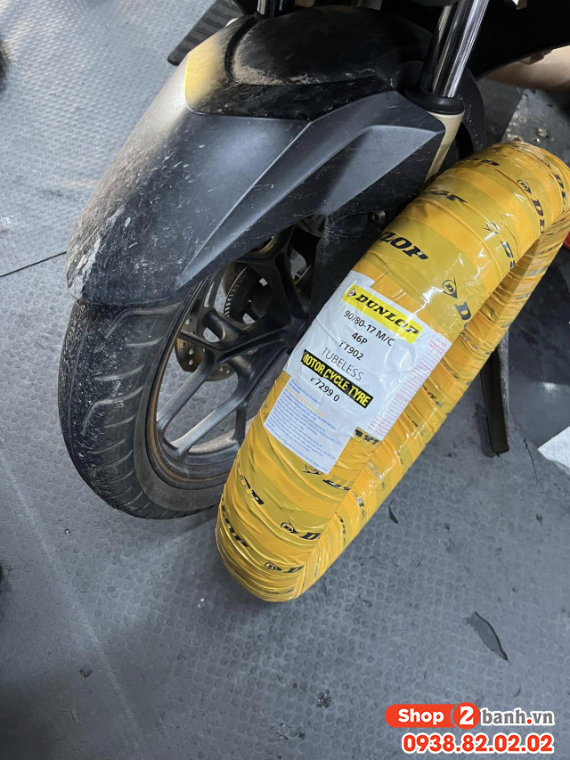 Vỏ xe dunlop tt902 size 9080-17 - 1