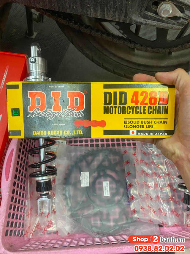 Sên vàng did 9 ly 428d 124 mắc chính hãng - 5
