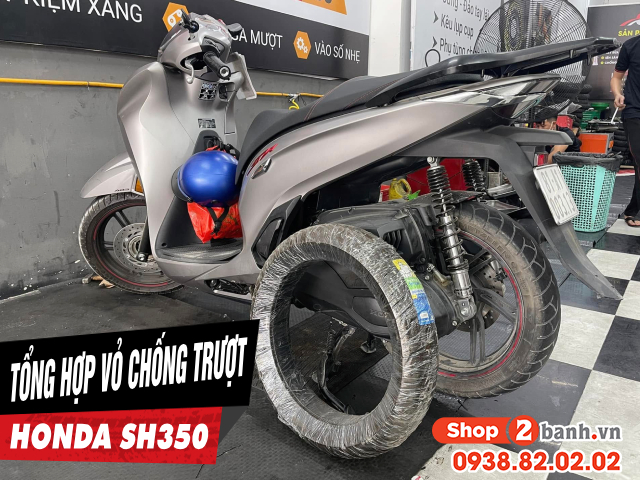 Tổng hợp vỏ xe chống trượt cho sh350i trong mùa mưa đến - 1