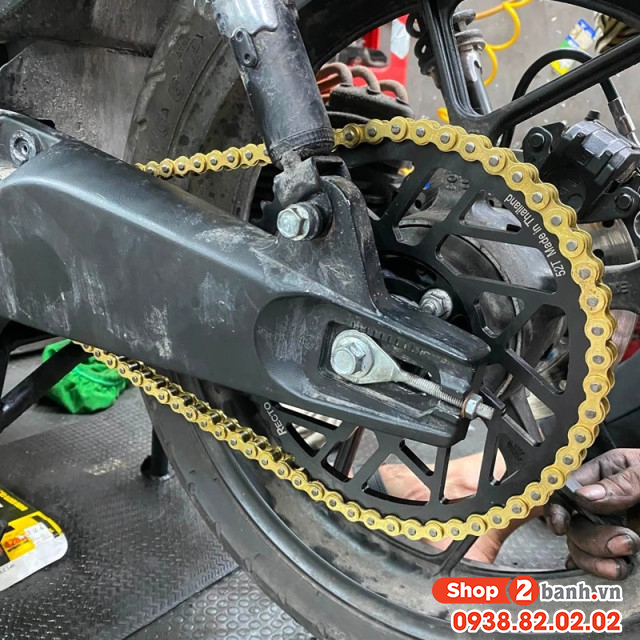 Dĩa recto 52t cho datbike quantum s1-s0 chính hãng - 4