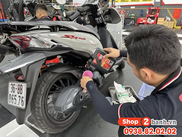 Thay nhớt cho xe sh mode 4val vào mùa mưa cần lưu ý những gì - 2