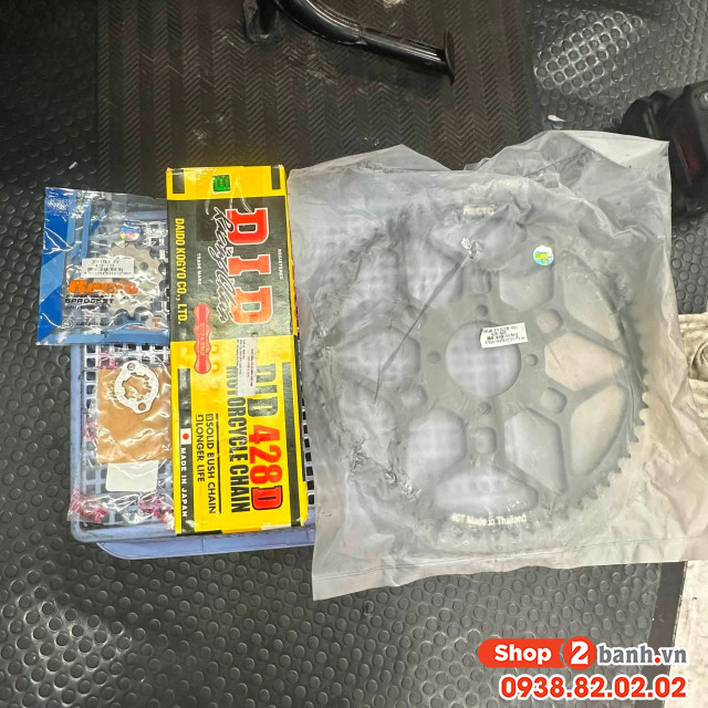Dĩa recto 60t cho datbike quantum s2-s3 chính hãng - 2
