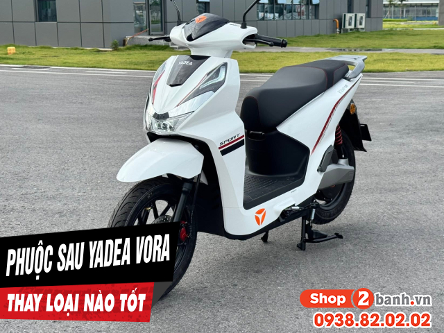 Phuộc sau xe điện yadea vora hơi yếu nên thay phuộc loại nào tốt hơn - 1