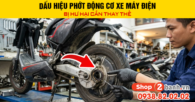 Dấu hiệu phớt động cơ xe máy điện bị hư hại cần thay thế - 1