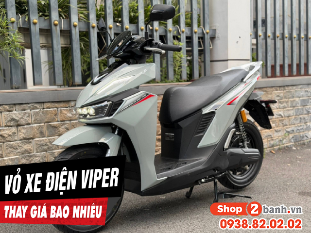 Vỏ xe điện viper giá bao nhiêu thay ở đâu uy tín tphcm - 1