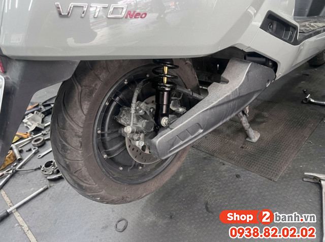 Xe điện vento neo thay phuộc x1r c 335mm có phù hợp không - 3