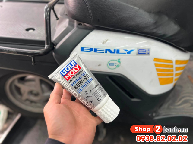 Nhớt láp hộp số xe điện honda benly e bao nhiêu ml thay loại nào tốt - 3