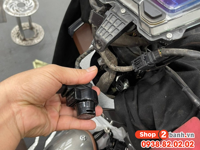 Cục chớp xinhan kêu tok tok sunfa 3 chân dành cho xe tay ga - 6