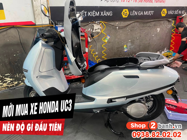 Mới mua xe điện honda uc3 nên độ đồ chơi gì đầu tiên - 1