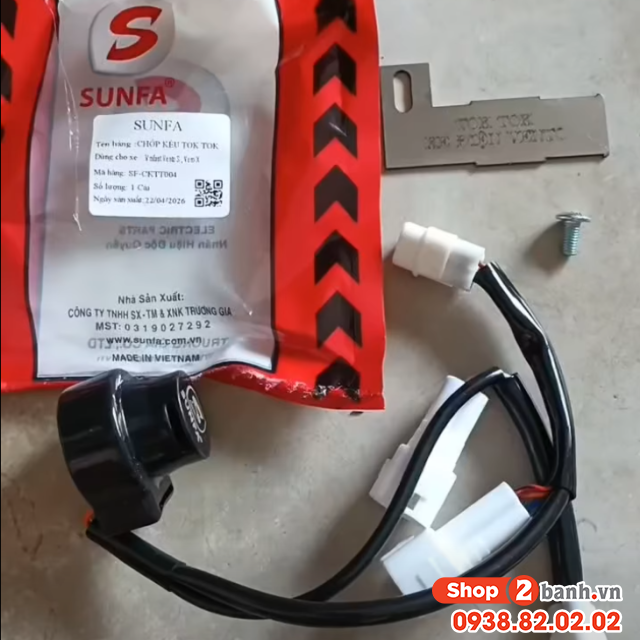 Cục chớp xinhan kêu tok tok sunfa cho xe điện vinfast vento s - 2