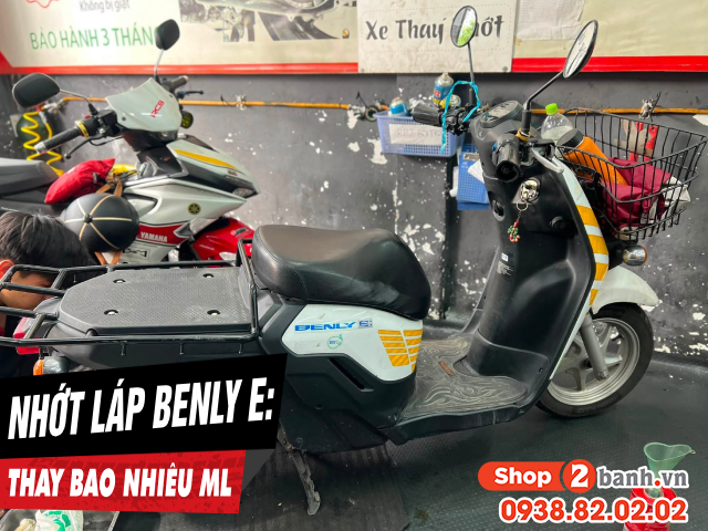 Nhớt láp hộp số xe điện honda benly e bao nhiêu ml thay loại nào tốt - 1