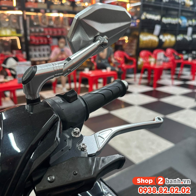 Tay thắng gh-racing cnc v2 cho honda vario giorno stylo cbs - 6