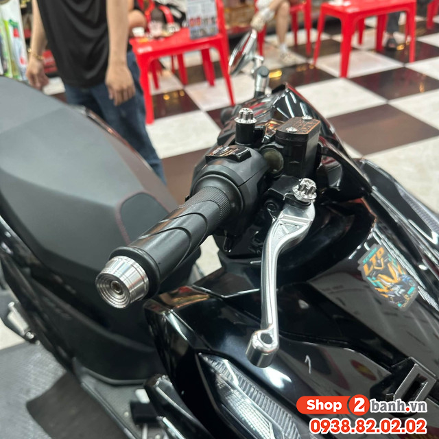 Tay thắng gh-racing cnc v2 cho honda vario giorno stylo cbs - 5