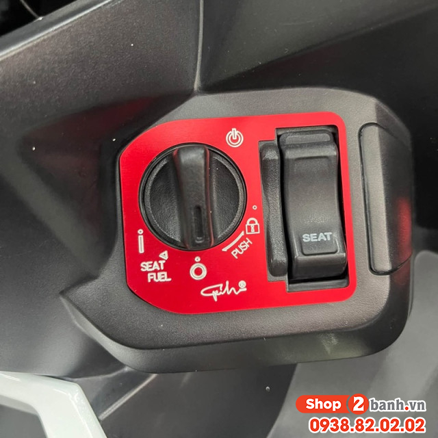 Miếng dán ổ khoá smartkey gh racing nhôm cnc - 6