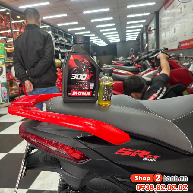 Xe aprilia sr gt 200 thay nhớt động cơ bao nhiêu lít - 2