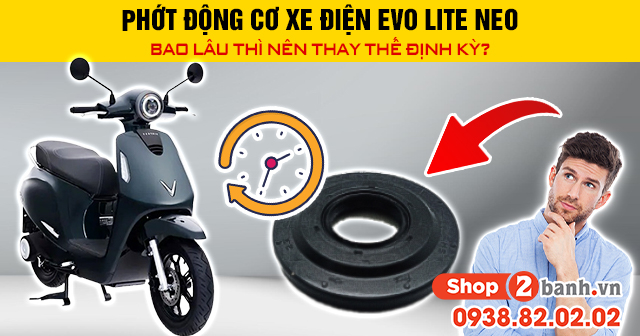 Phớt động cơ xe điện evo lite neo bao lâu thì nên thay thế định kỳ - 1