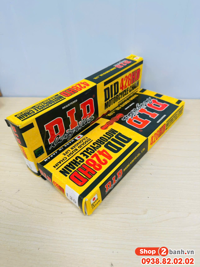 Sên vàng did 10 ly 428hd 130 mắc chính hãng - 1