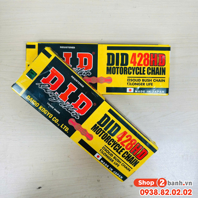 Sên vàng did 10 ly 428hd 130 mắc chính hãng - 4