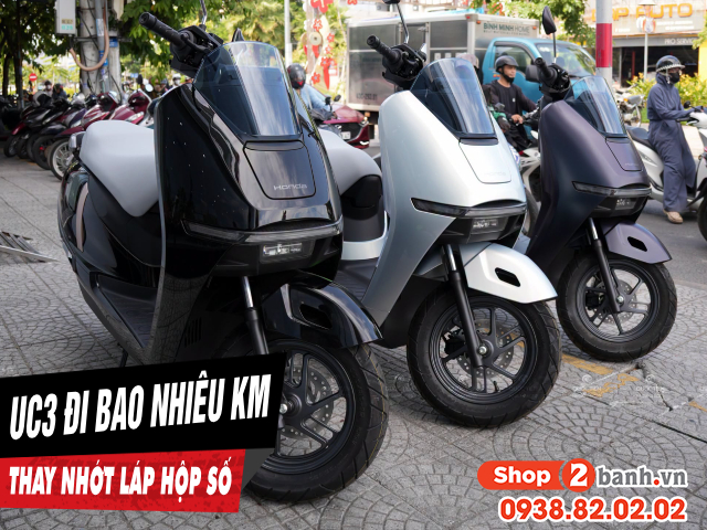 Xe điện uc3 mới mua đi bao nhiêu km thì thay nhớt láp hộp số - 1