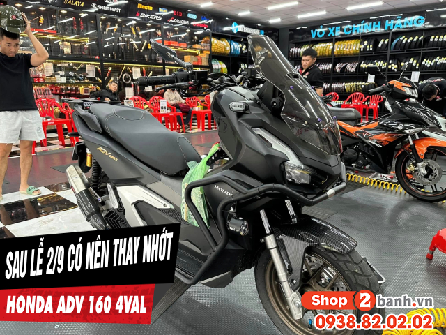 Sau lễ 29 có nên thay nhớt cho xe adv 160 4val để đảm bảo hiệu suất - 1