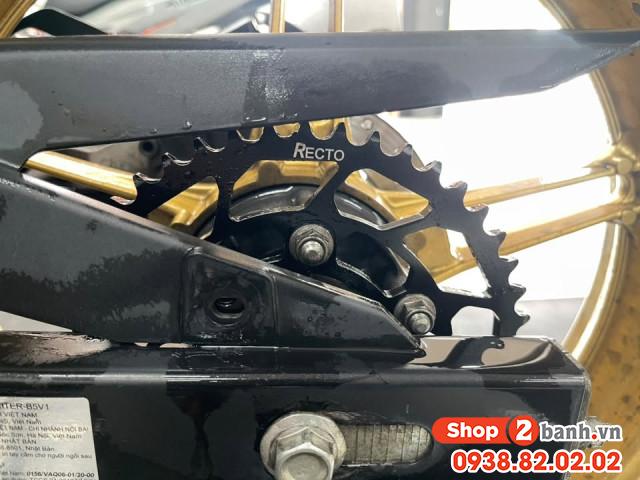 Dĩa recto 46t cho exciter 155 chính hãng - 3