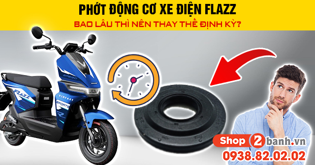 Phớt động cơ xe điện flazz bao lâu thì nên thay thế định kỳ - 1