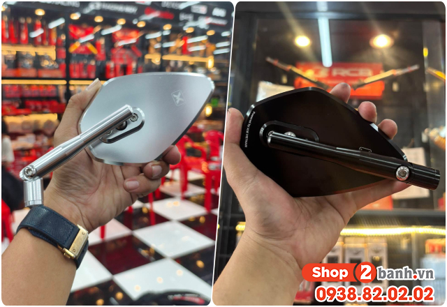 Tổng hợp kính chiếu hậu đẹp cho xe điện evo grand mới hiện nay - 2