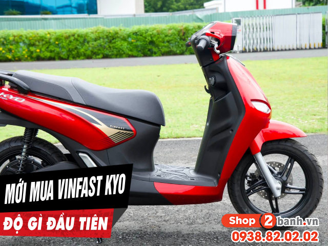 Mới mua xe điện kyo nên độ đồ chơi gì đầu tiên - 1