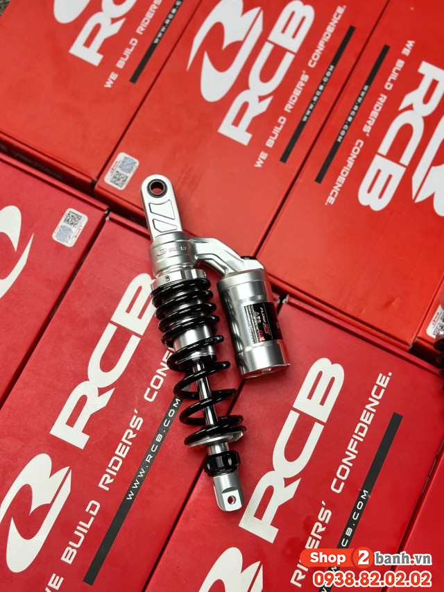 Phuộc rcb flow s cho vario click 125150 màu crom chính hãng - 2