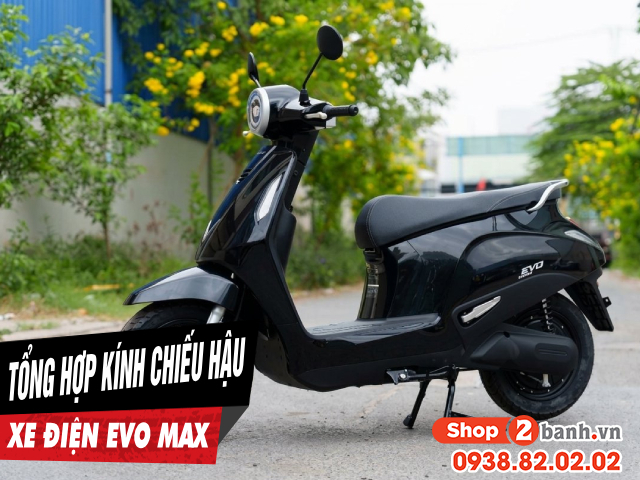 Tổng hợp kính chiếu hậu đẹp cho xe điện evo max mới 2026 - 1