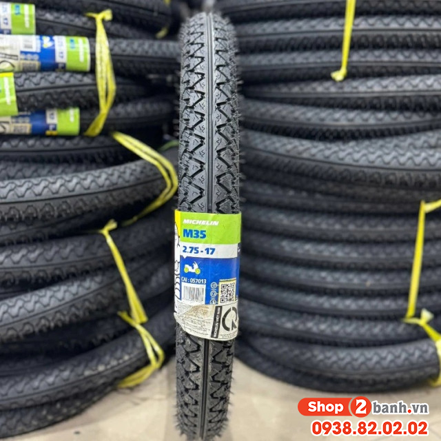 Vỏ michelin m35 có ruột 275-17 - 1