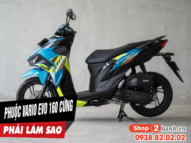 Phuộc sau xe vario evo 160 cứng ít nhún phải làm sao - 1