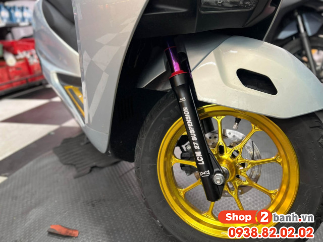 Phuộc trước lcm cho vario click ty vàngtitan - 6