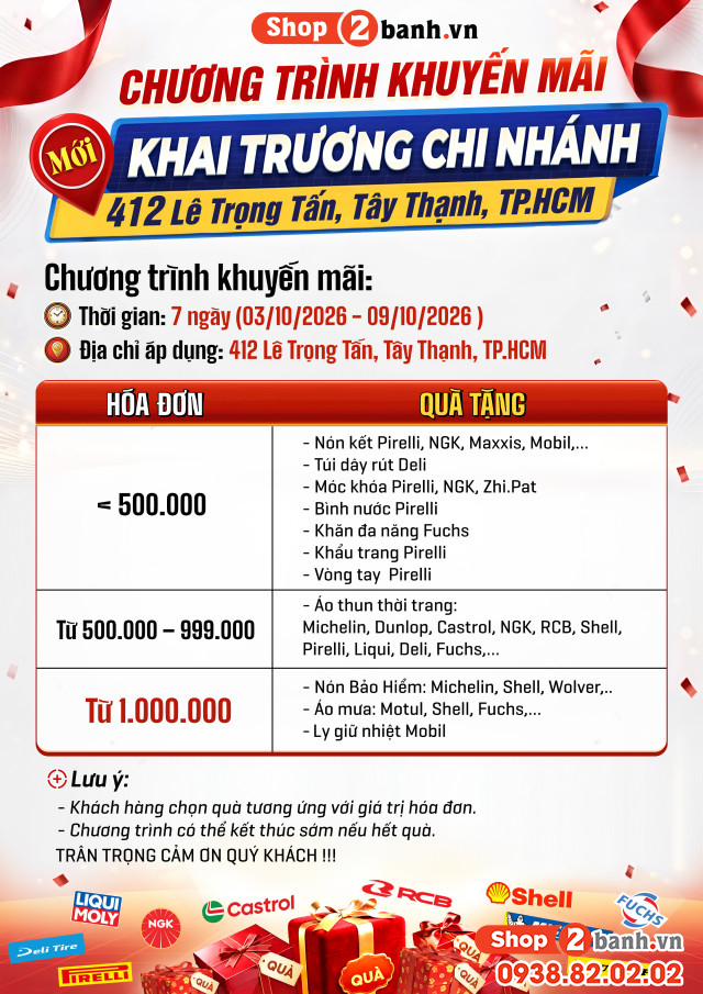 Phụ tùng  đồ chơi xe máy lê trọng tấn tây thạnh chất lượng giá tốt - 1