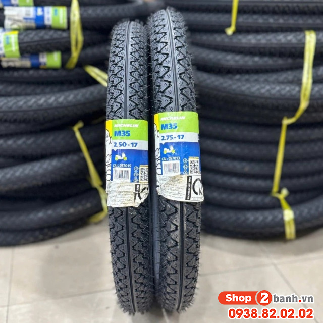 Vỏ có ruột michelin m35 250-17 - 275-17 - 1