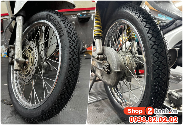 Vỏ có ruột michelin m35 cho honda future có bền tốt không - 3