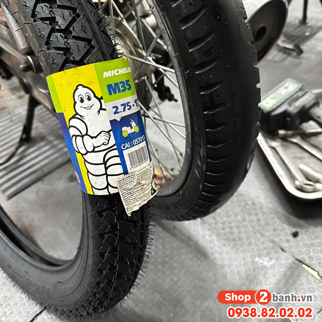 Vỏ michelin m35 có ruột 275-17 - 3