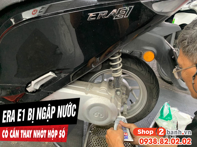 Xe điện datbike era e1 bị ngập nước có cần thay nhớt lap hộp số không - 1