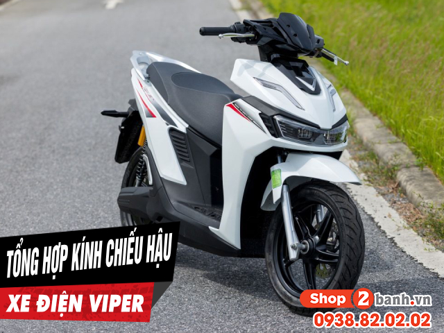 Tổng hợp kính chiếu hậu đẹp cho xe điện viper mới hiện nay - 1