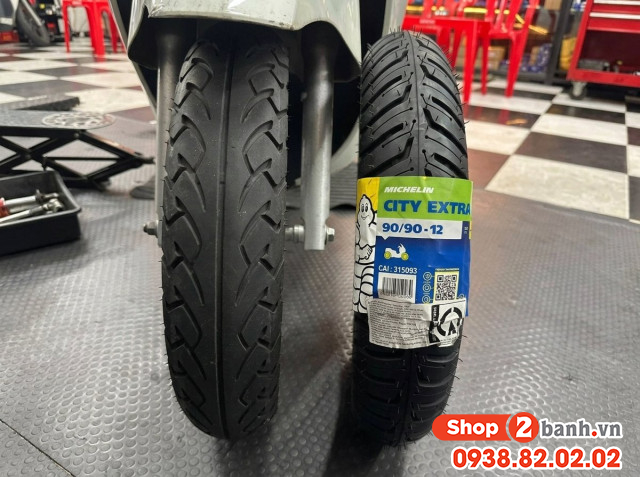 Xe điện vento s thay vỏ michelin city extra bám đường tốt không - 2
