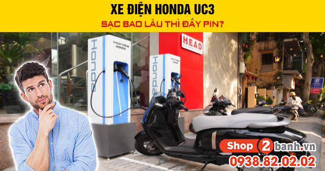 Xe điện honda uc3 sạc bao lâu thì đầy pin - 1