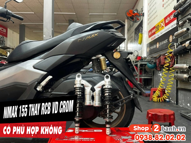 Xe nmax 155 thay phuộc rcb vd crom 335mm có phù hợp không - 1