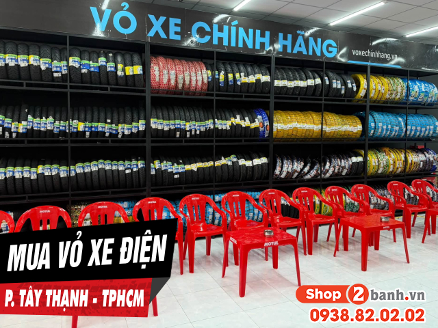 Mua vỏ xe điện ở đâu uy tín giá tốt p tây thạnh tphcm - 1