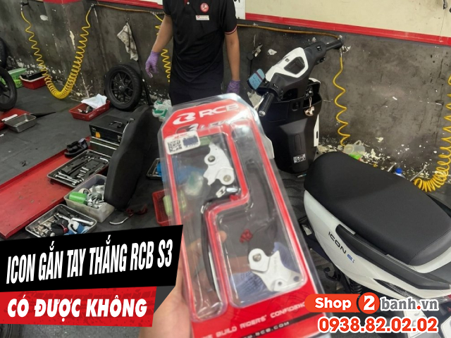 Honda icon e thay tay thắng rcb s3 có được không - 1