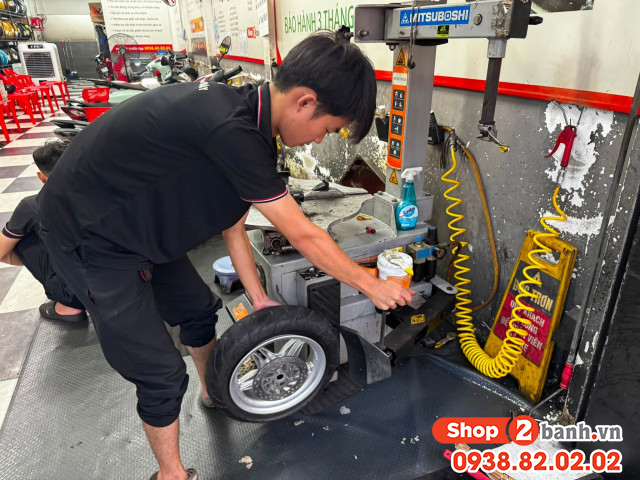 Địa chỉ thay vỏ lốp xe điện uy tín giá tốt ở tphcm - 15