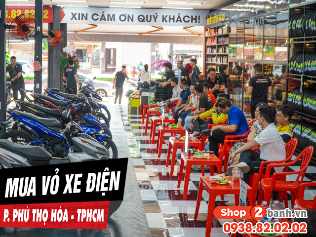 Mua vỏ xe điện ở đâu uy tín giá tốt p phú thọ hòa tphcm - 1