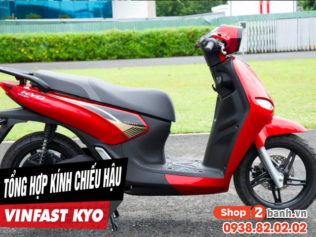 Tổng hợp kính chiếu hậu đẹp cho xe điện kyo mới hiện nay - 1