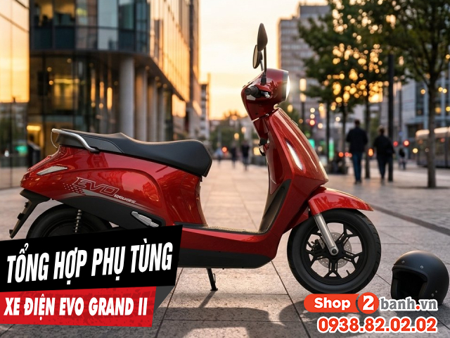 Tổng hợp phụ tùng xe điện evo grand ii tại shop2banh - 1