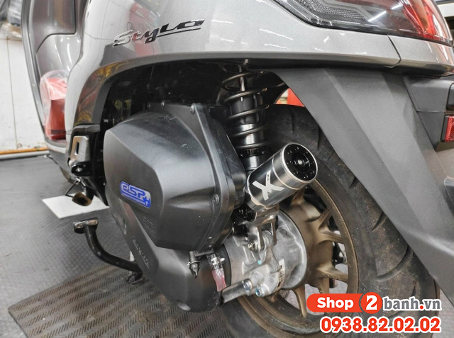 Xe stylo 160 thay phuộc x1r gt3 325mm có được không - 3